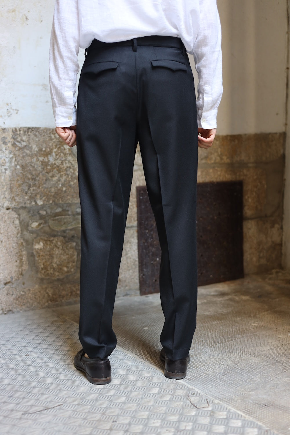 Barena Pantalone Masco Nero