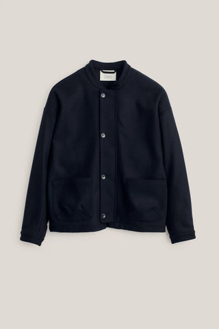AKOG JASPAL JACKET MIDNIGHT HERRINGBONE