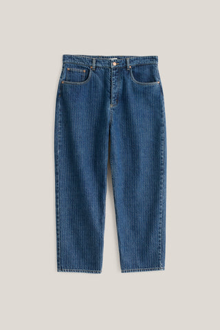 A kind of guise Terek Jeans ribbed blue