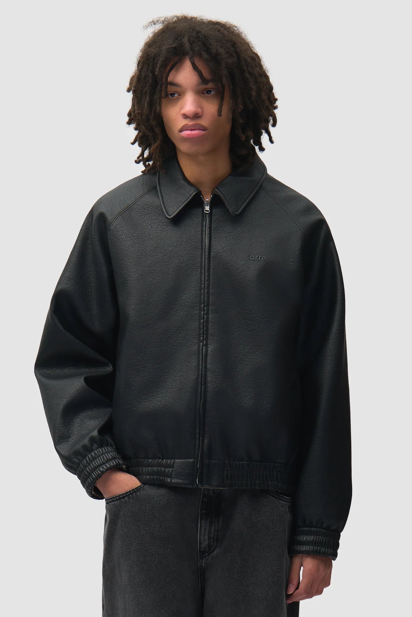 Arte Antwerp Reversible Leather Jacket
