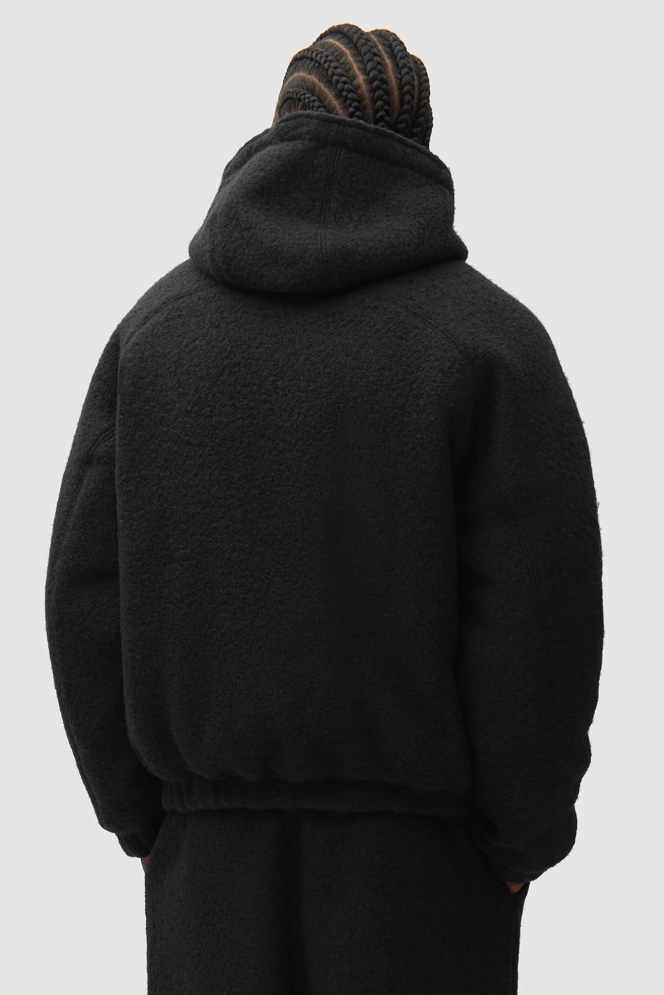 Arte Antwerp Boiled Wool Hooded Jacket