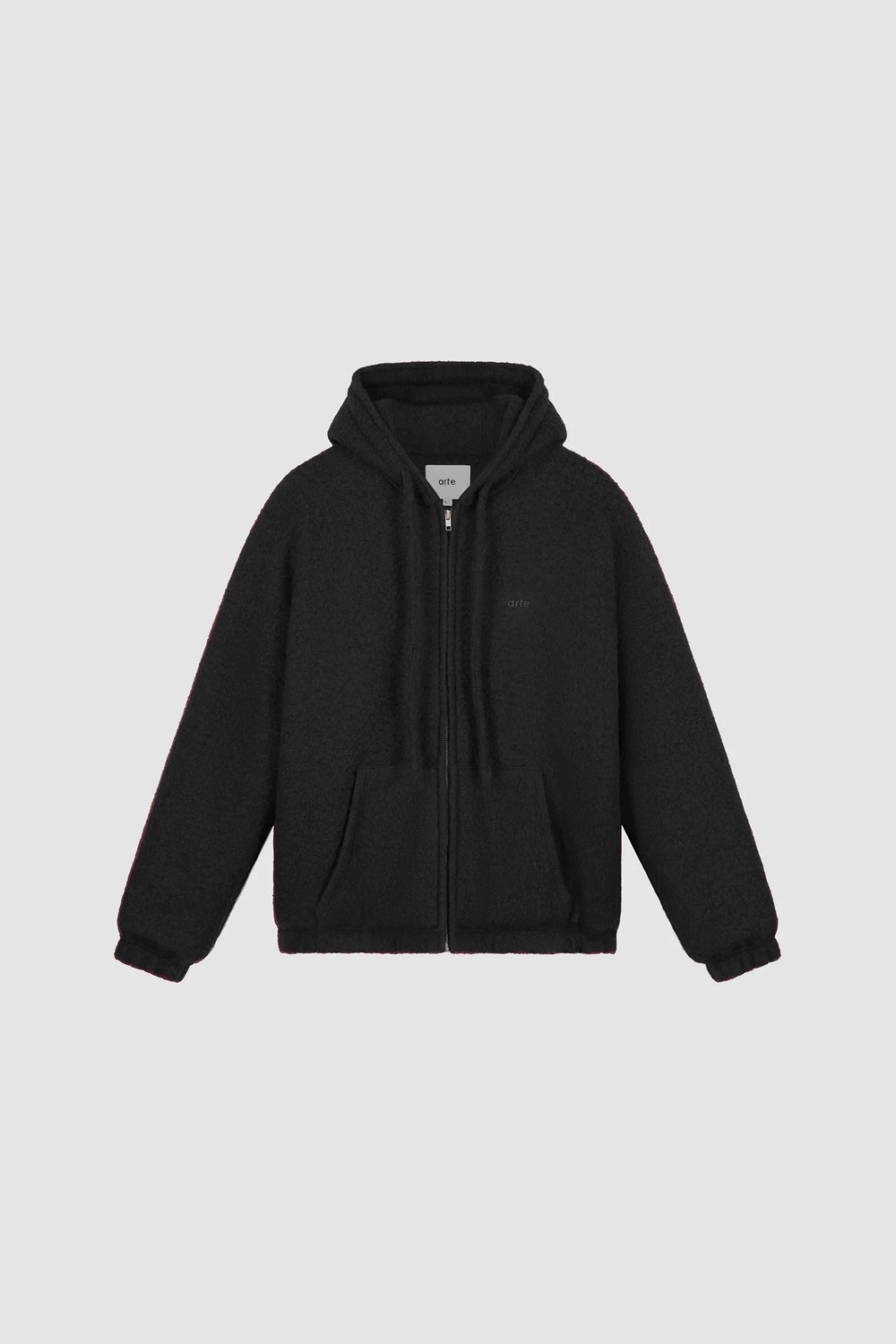 Arte Antwerp Boiled Wool Hooded Jacket
