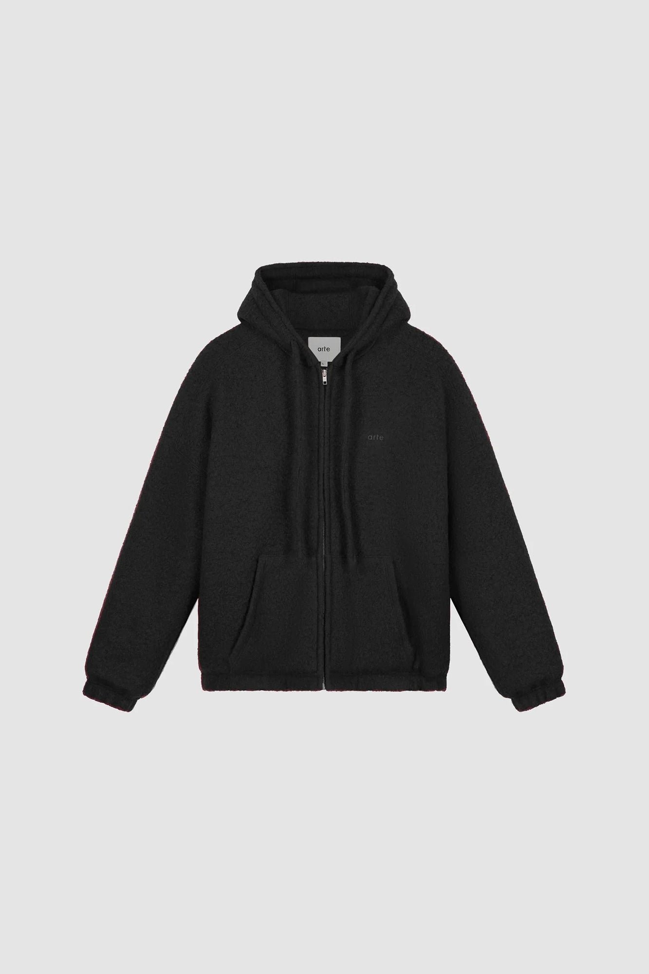 Arte Antwerp Boiled Wool Hooded Jacket