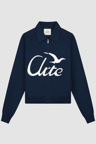 Arte Antwerp Bird Logo Knit Navy