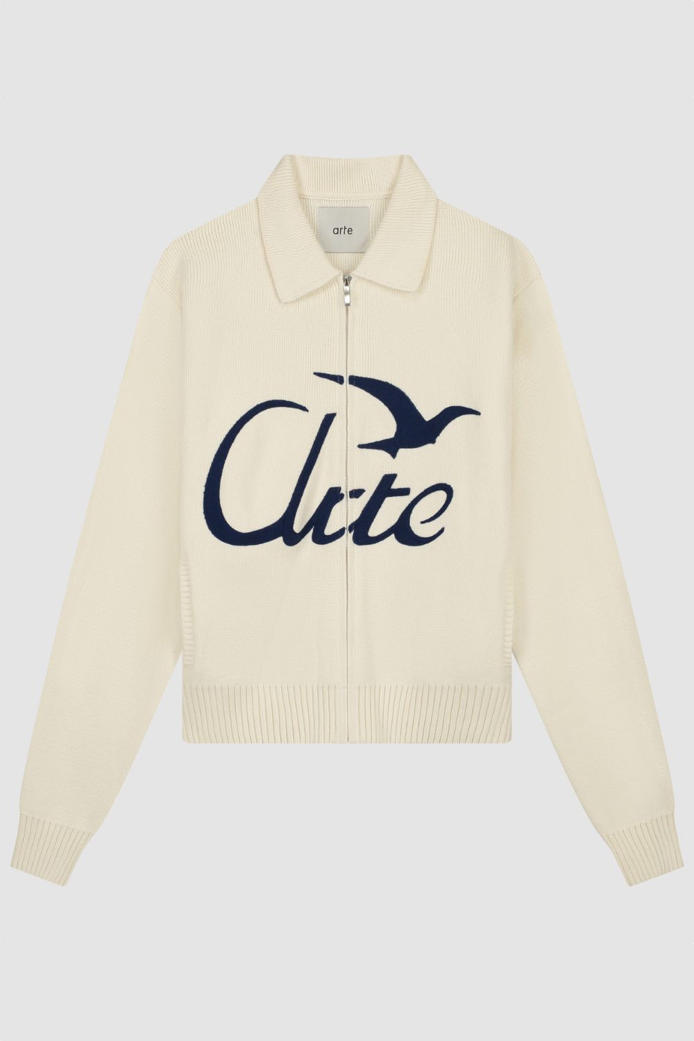 Arte Antwerp Bird Logo Knit cream