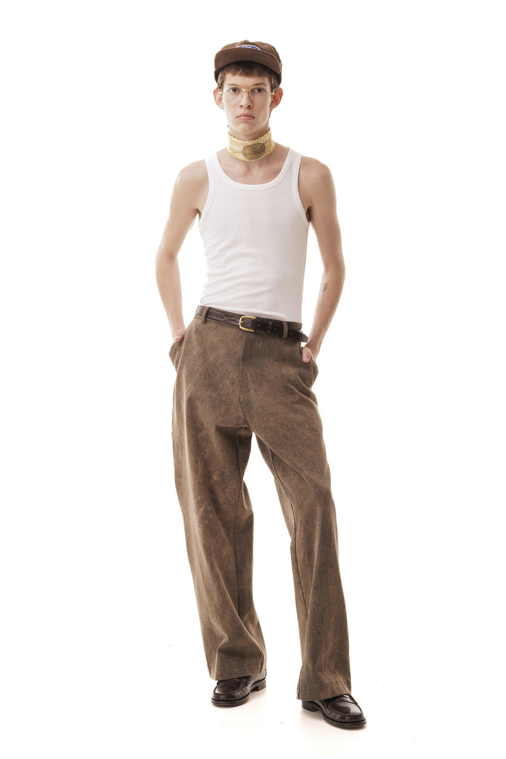 LC23 Brown Work Trousers