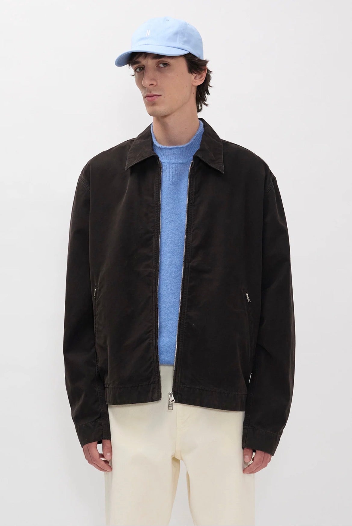Norse Projects RAABJERG CANVAS JACKET Black