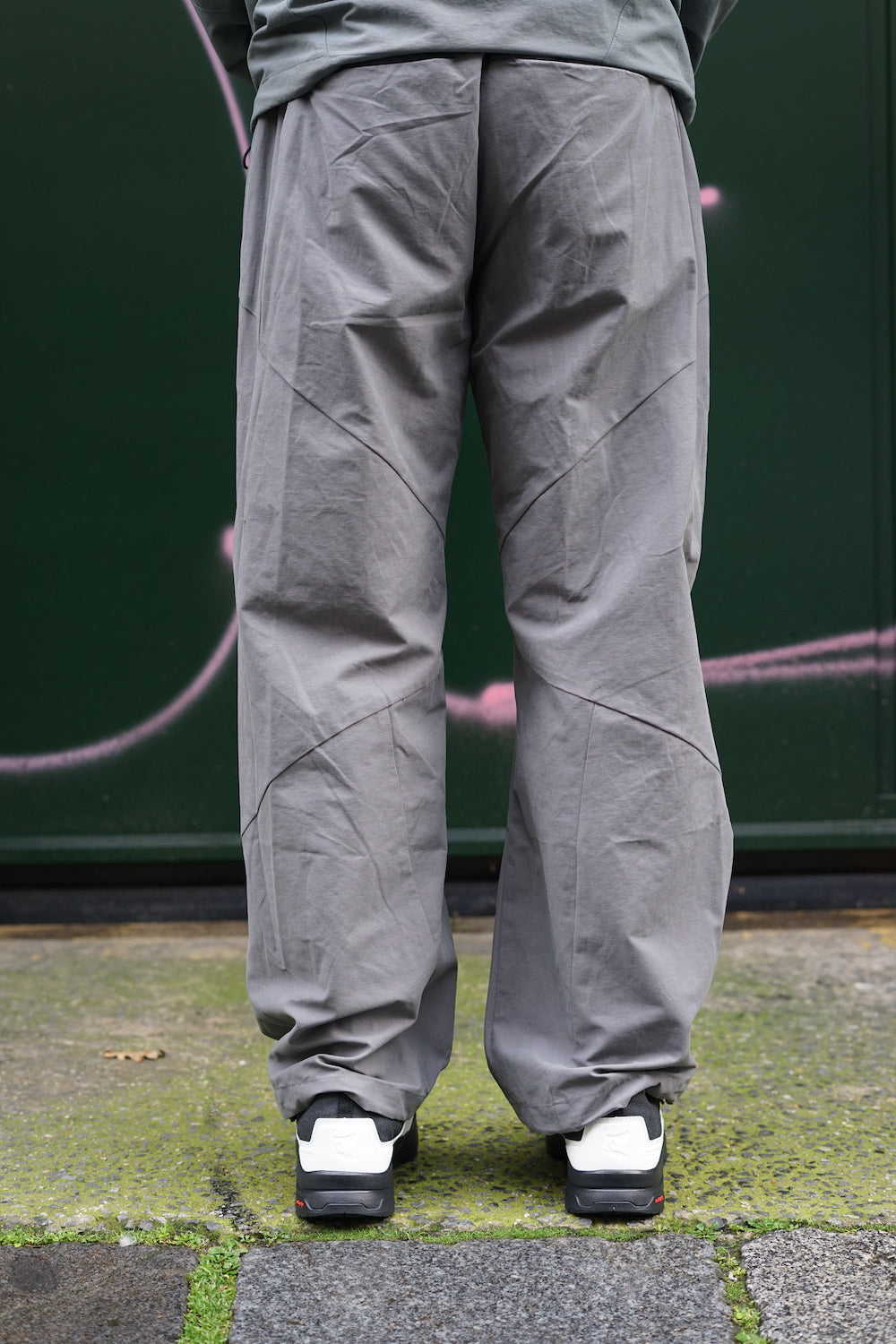Zipper Pants Grey