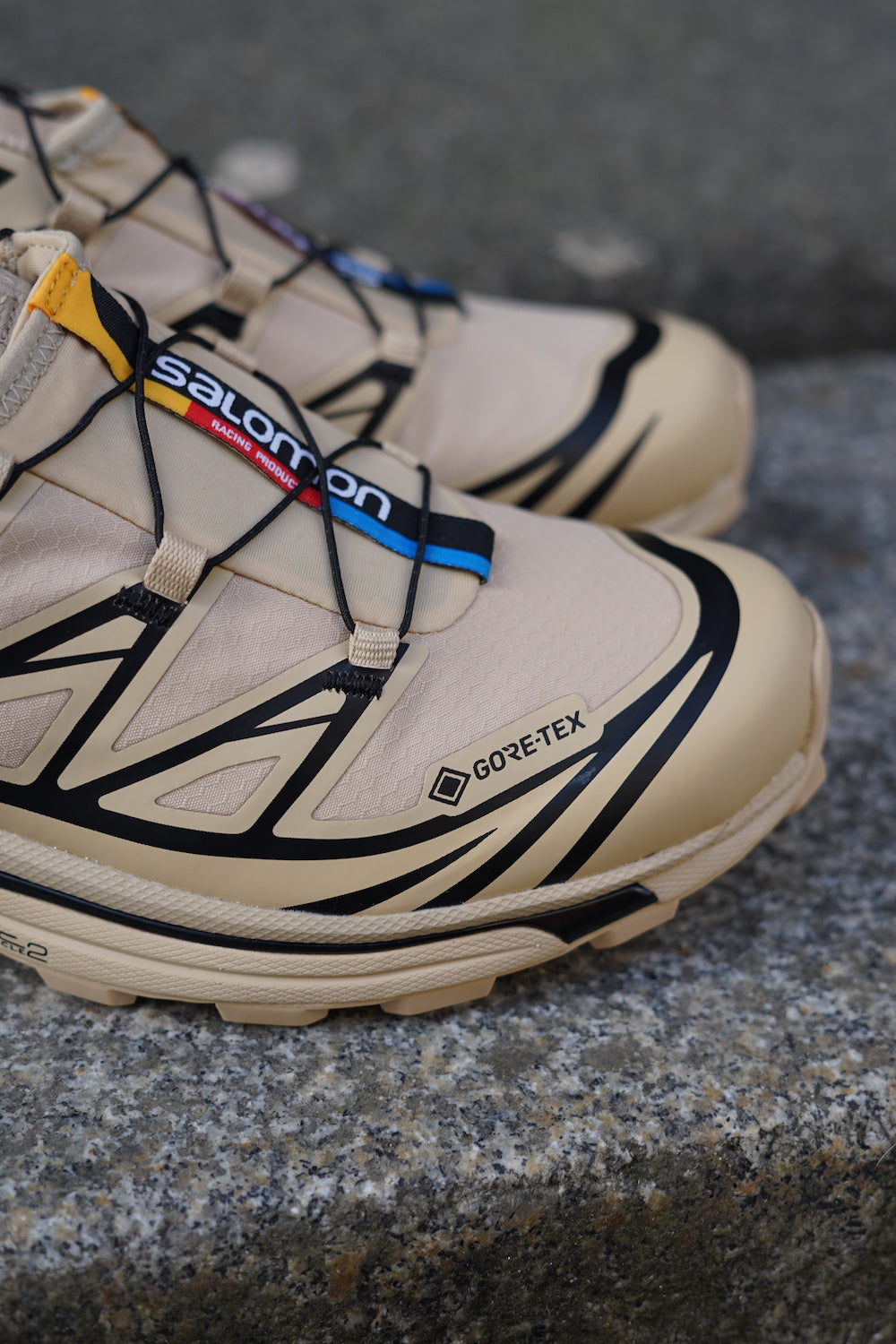 SALOMON XT-6 Gore-Tex Safari/Black