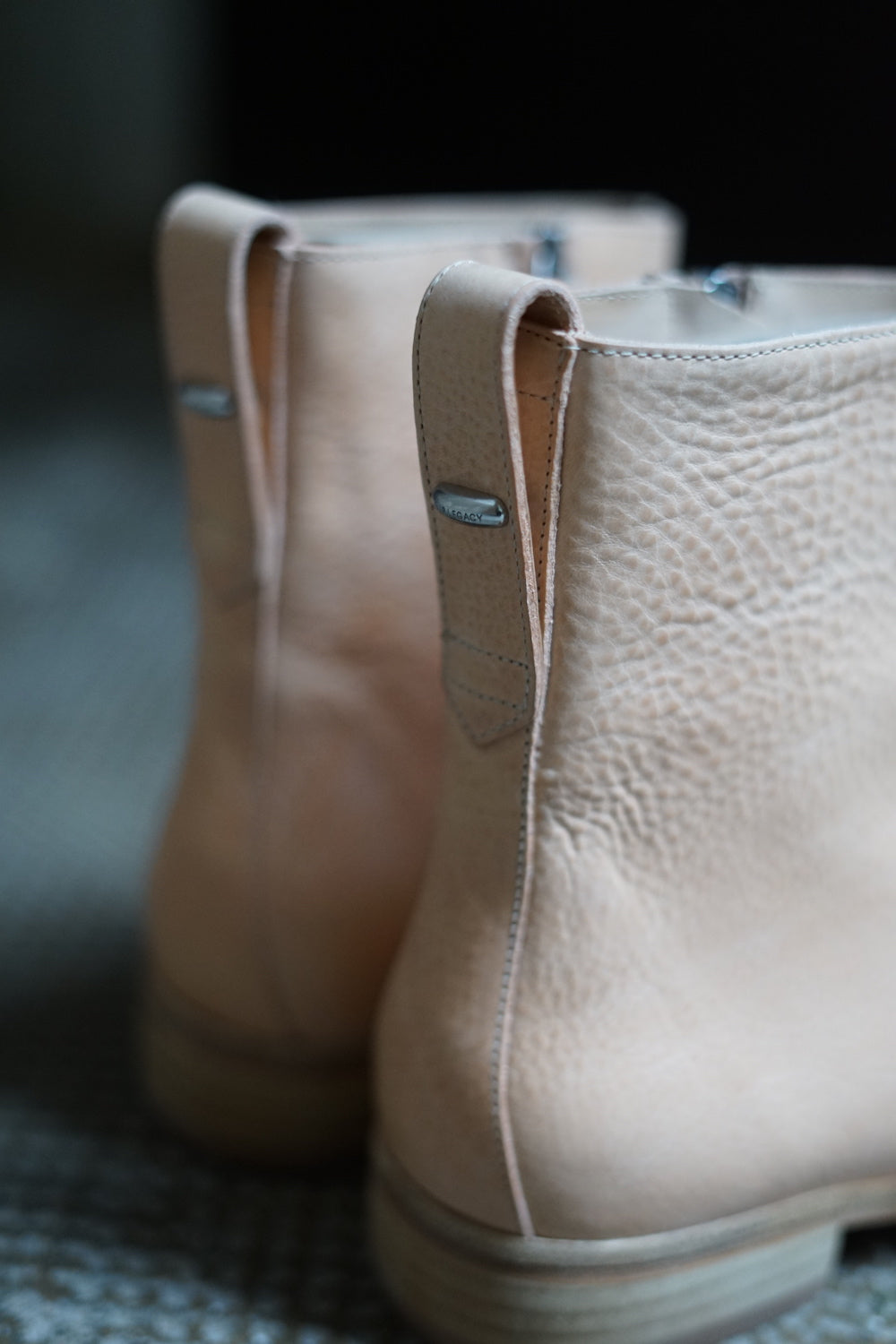 OUR LEGACY Michaelis boot Natural Tan Leather
