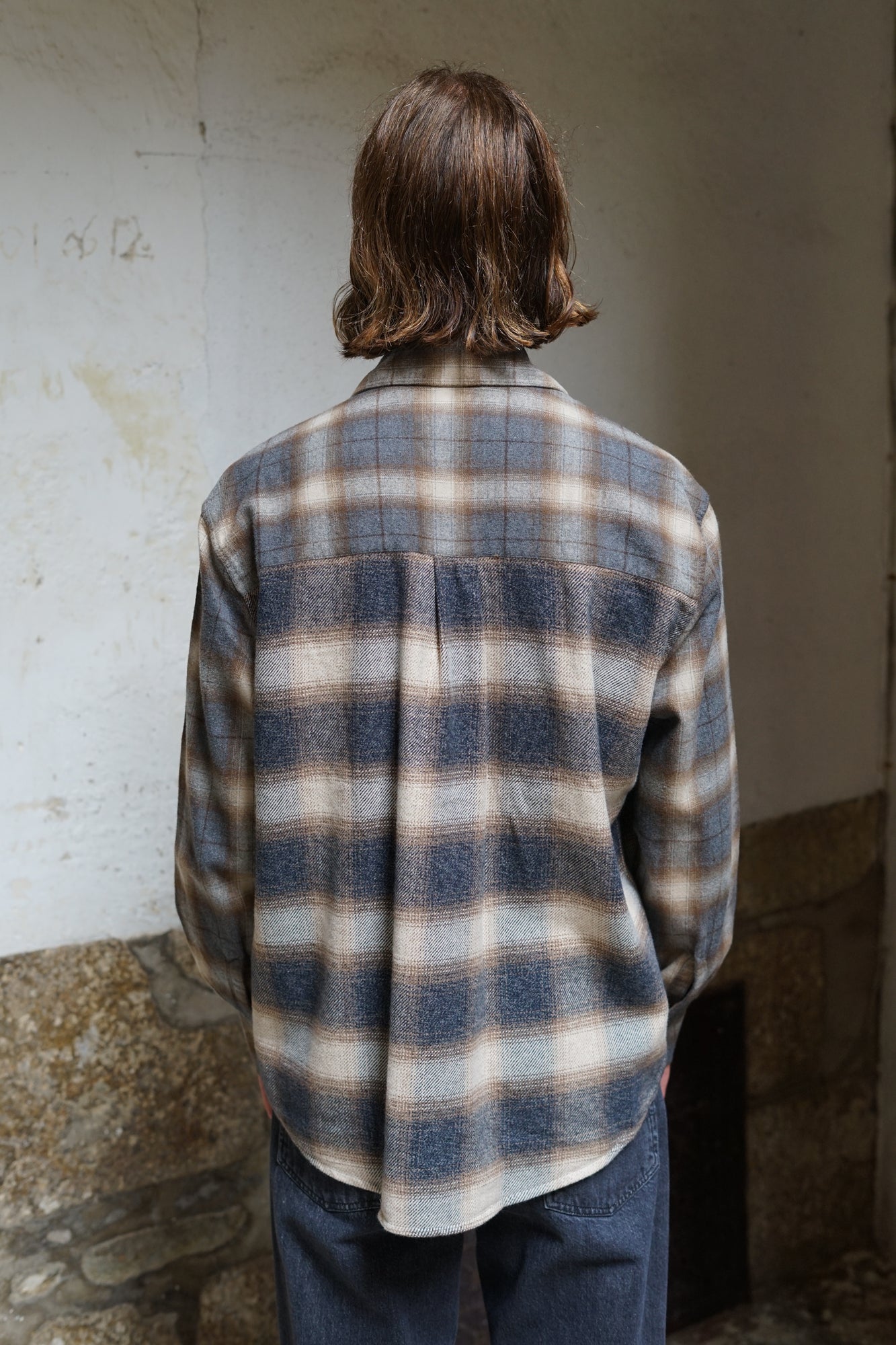 OUR LEGACY ABOVE SHIRT DOYLE CHECK LAGGER FLANNEL