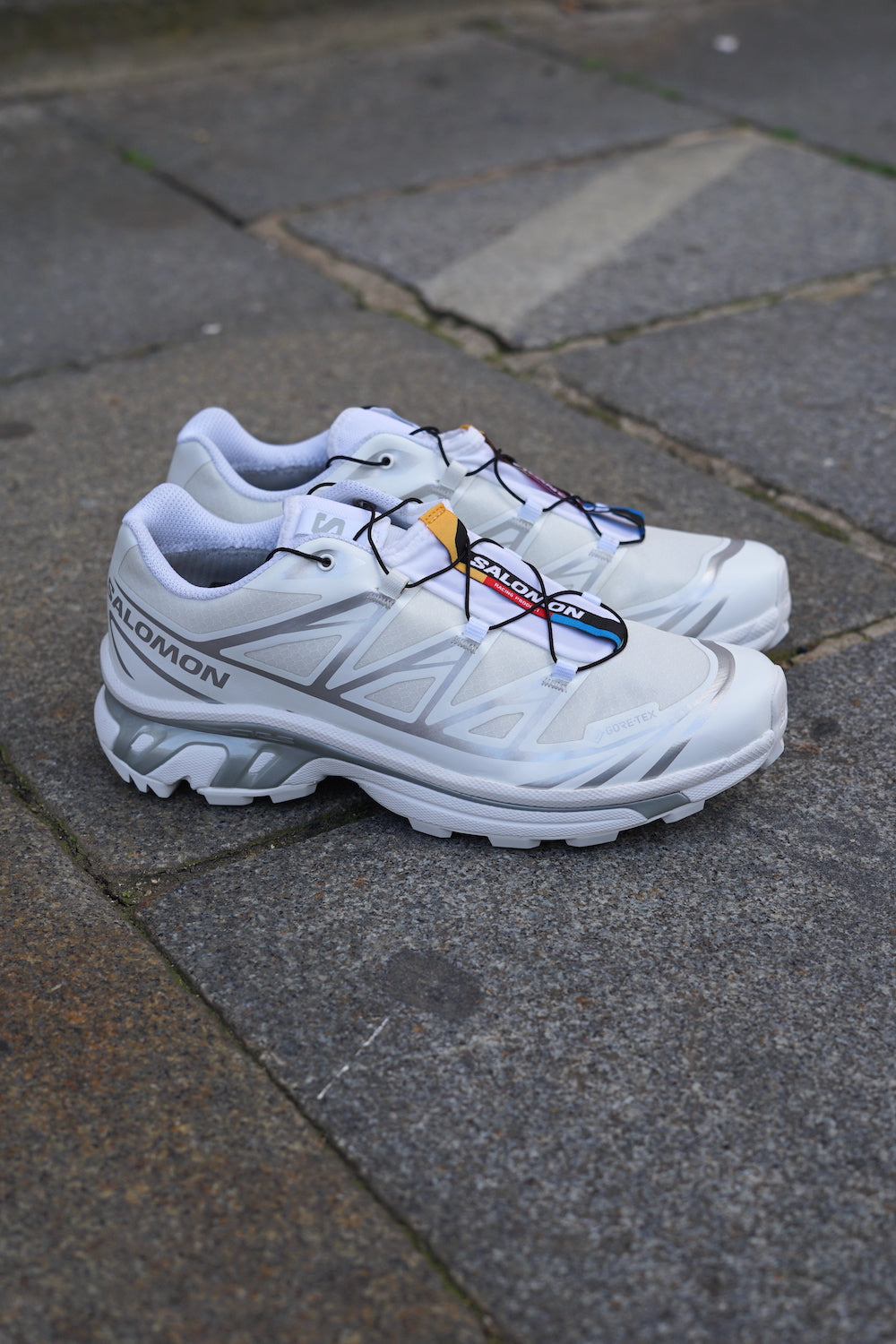 SALOMON XT-6 GTX WHITE SILVER