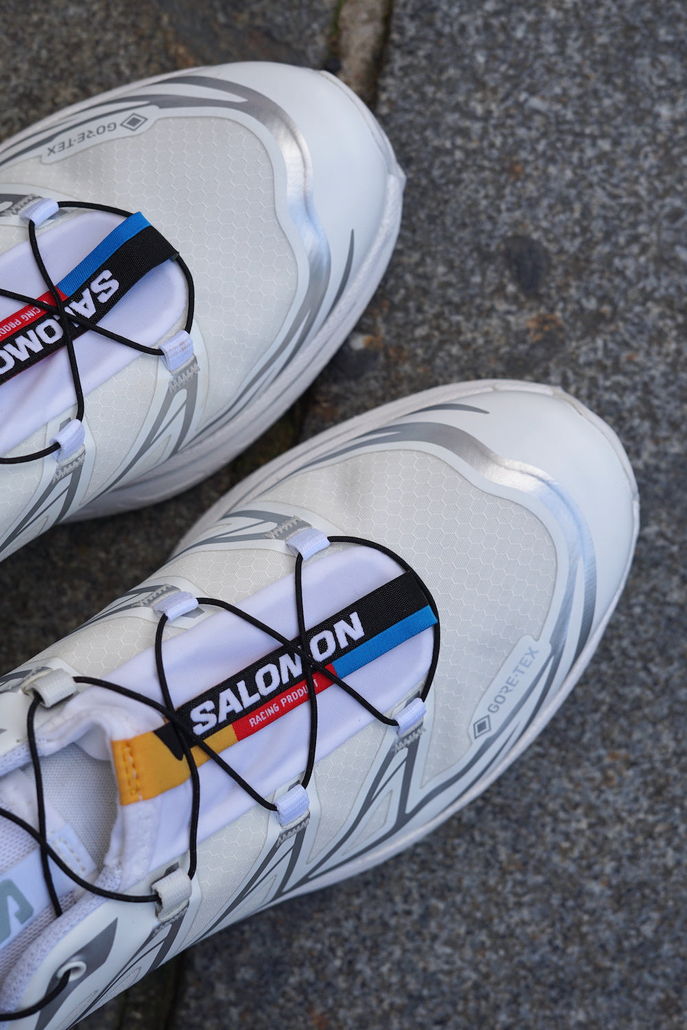 SALOMON XT-6 GTX WHITE SILVER