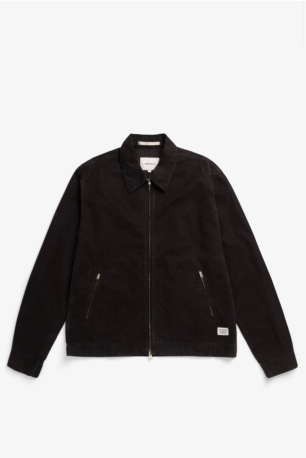 Norse Projects RAABJERG CANVAS JACKET Black
