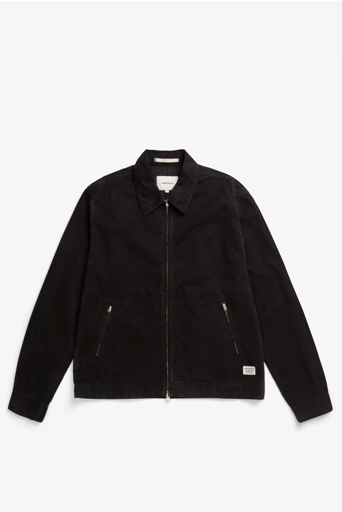 Norse Projects RAABJERG CANVAS JACKET Black