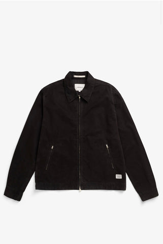 Norse Projects RAABJERG CANVAS JACKET Black