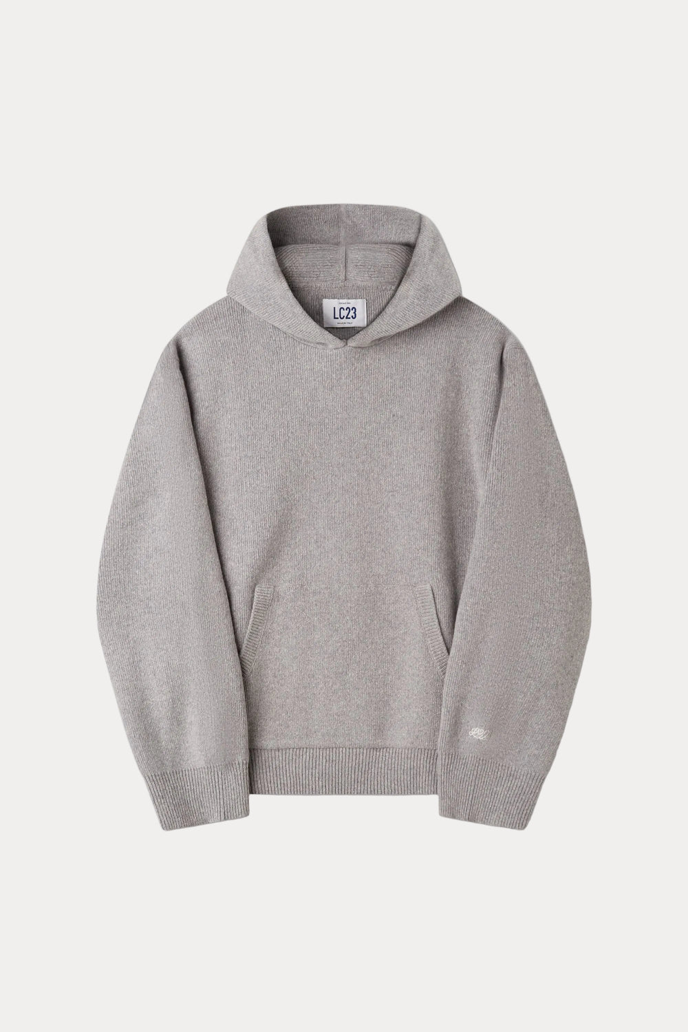 LC23 Hoodie Sweater Pale Grey