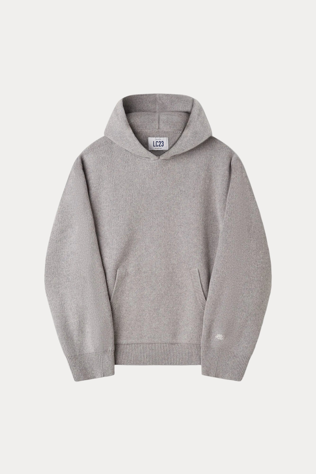 LC23 Hoodie Sweater Pale Grey