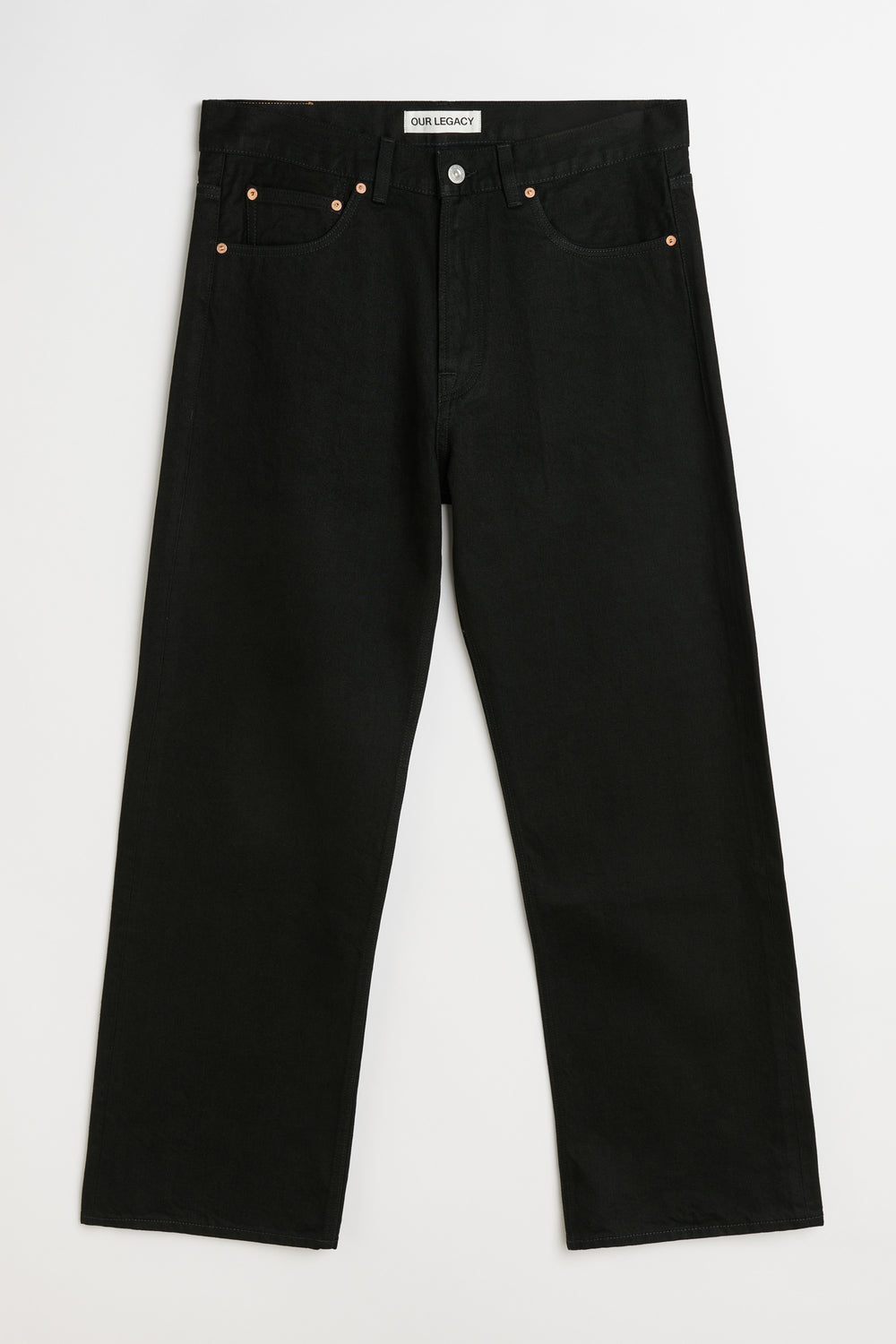 Our Legacy Third Cut black Selevedge