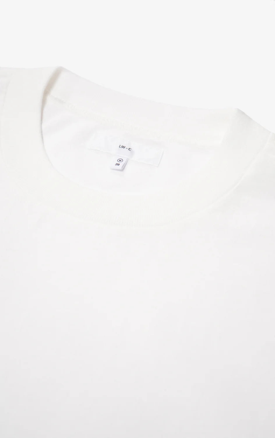 Lady White Co. L/S MUNICIPAL T-SHIRT - WHITE