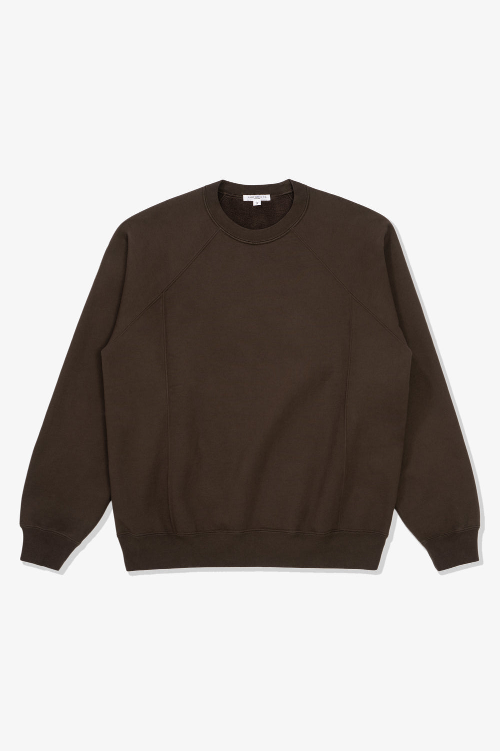 LADY WHITE HEAVY GUSSET CREWNECK - BLACK OLIVE