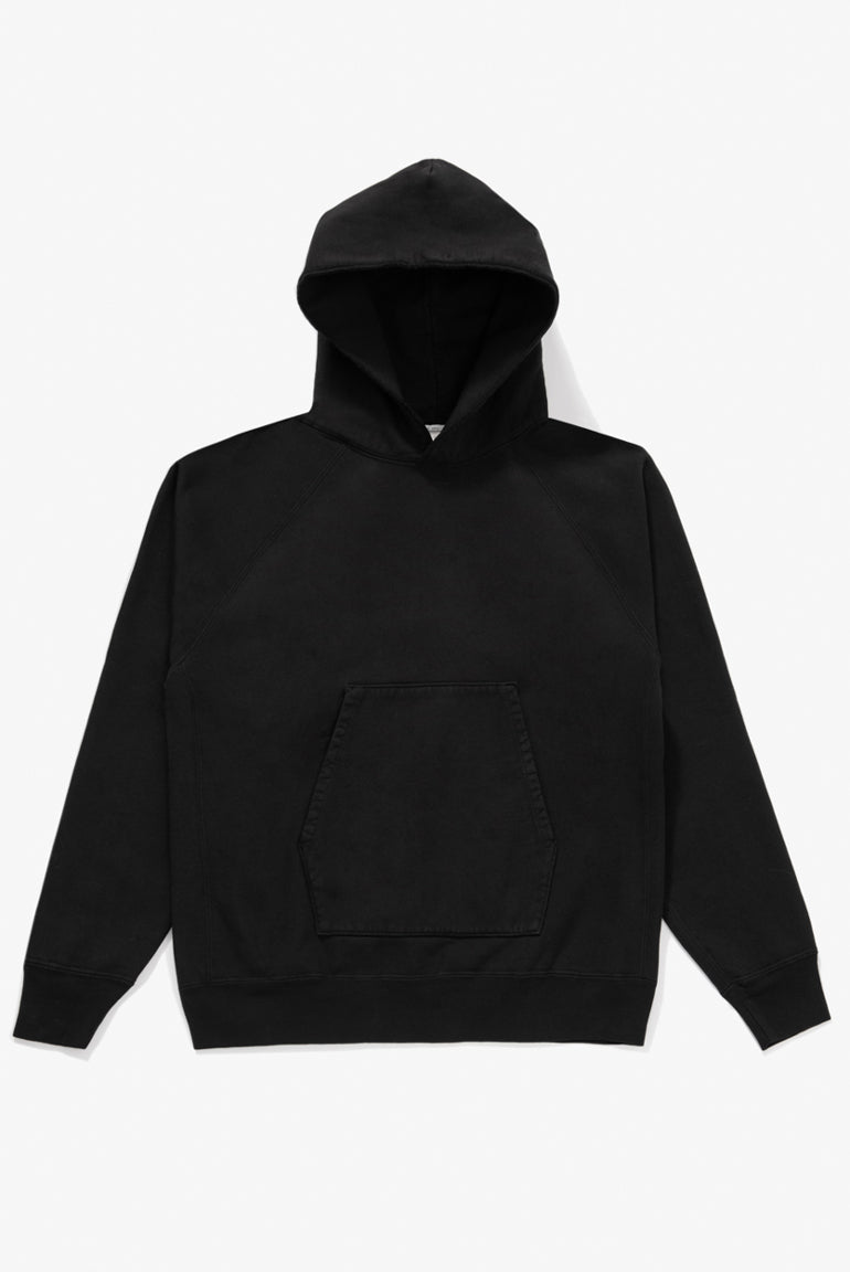 LADY WHITE SUPER WEIGHTED HOODIE - BLACK