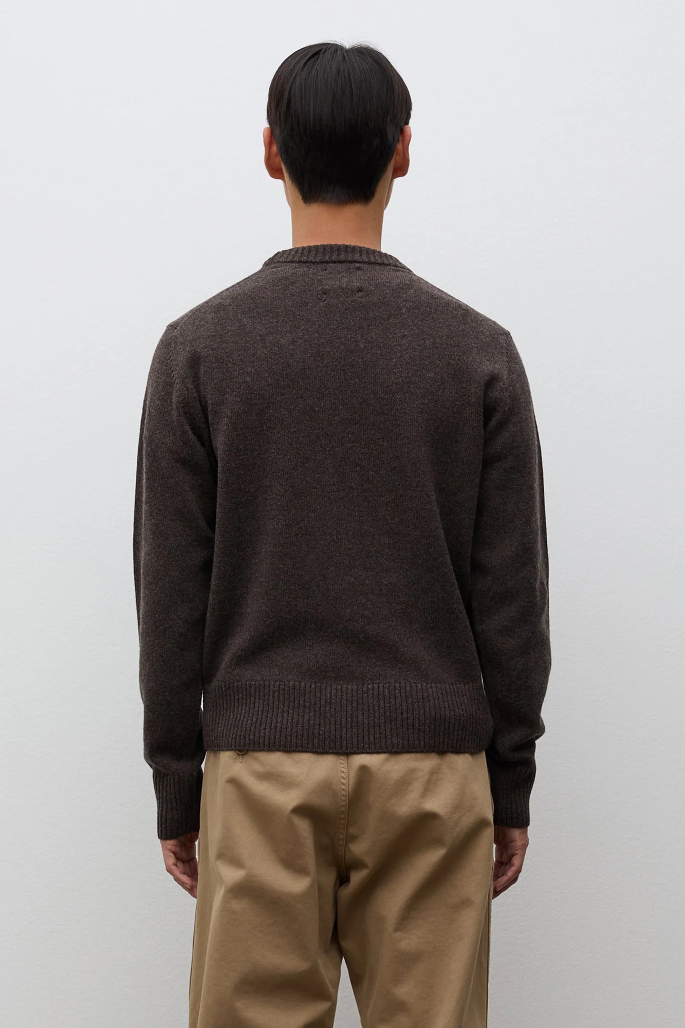 Norse Projects Tensmark Merino Lambswool Heathland Brown