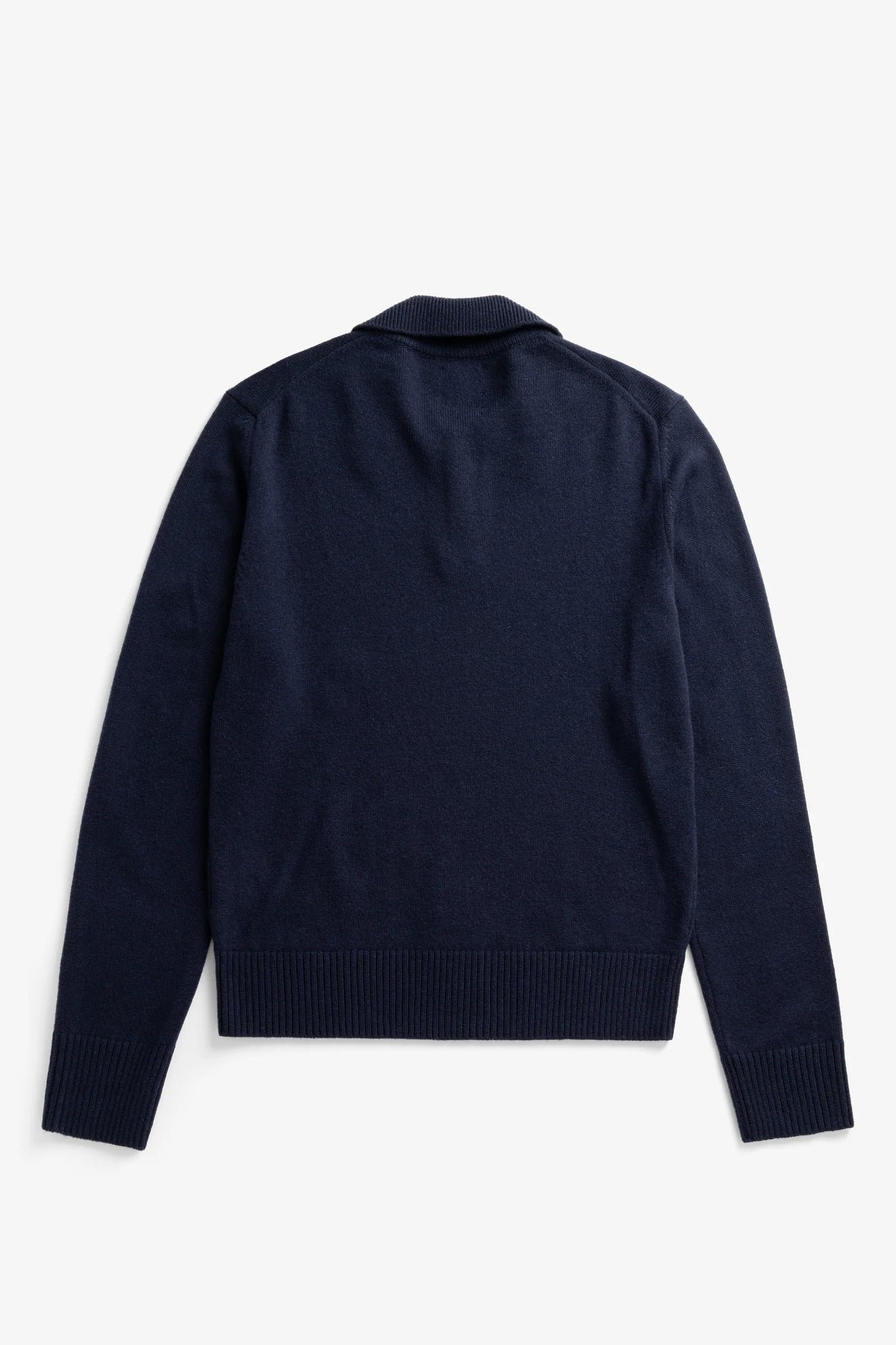 Norse Projects Anholt Lambswool Heathland Dark Navy