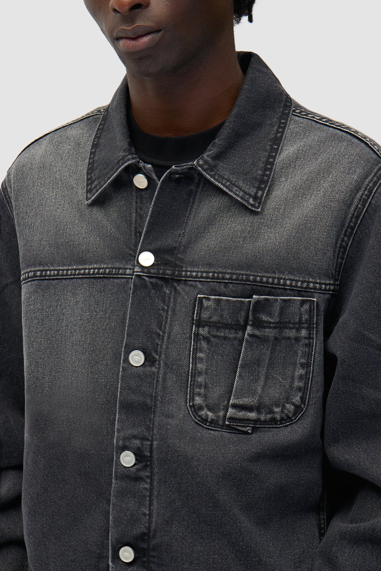Arte Fold Pocket Denim Jacket