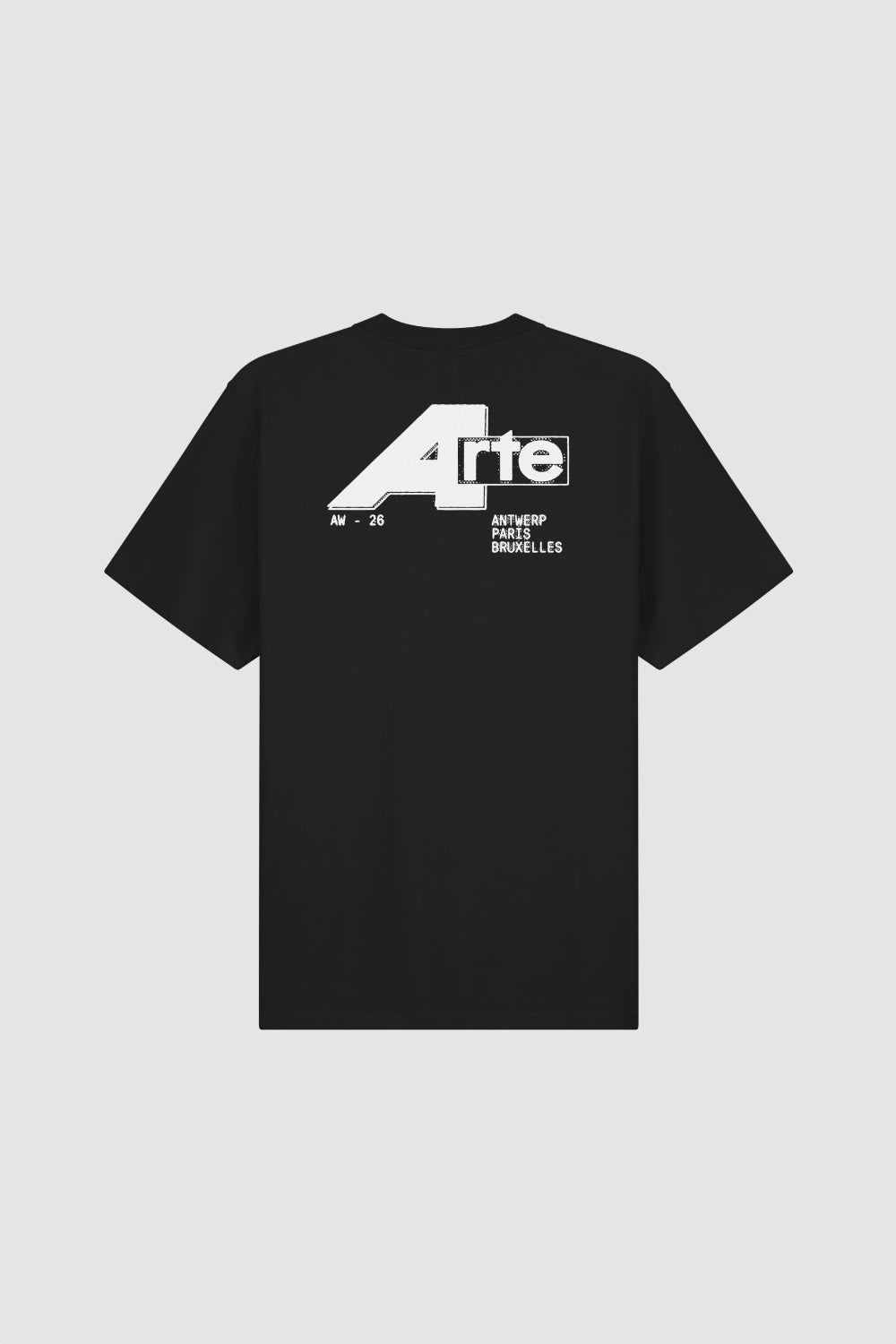 Arte Big A T-Shirt Black