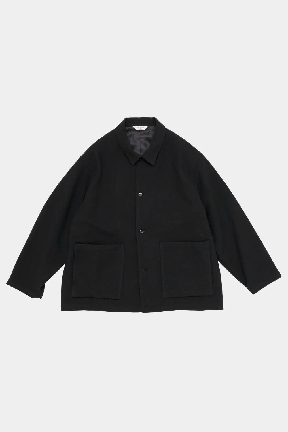 Still By hand Wool mixed 4B jacket black
