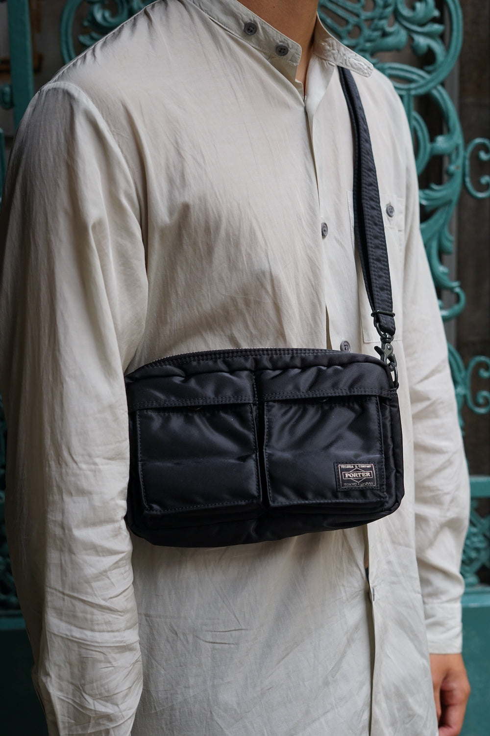 PORTER YOSHIDA Tanker Shoulder bag (Black)